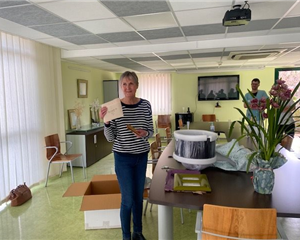 La gouvernante de la Résidence des 2 vallées à Nant