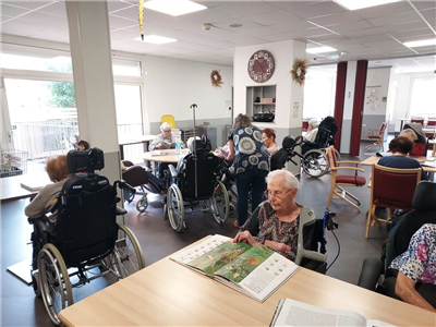 Des moments de détente au sein de la Résidence des deux vallées en Aveyron